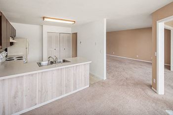Open concept kitchen
