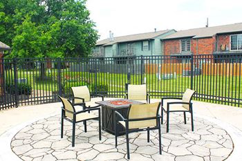 Fire pit area
