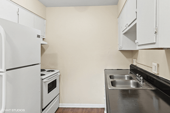 White cabinets
