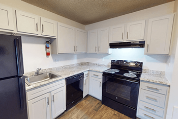 Spacious, all electric kitchen