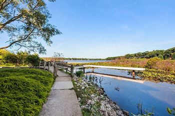 Waterside picnic areas