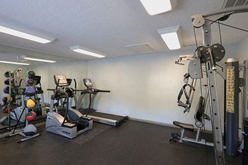 Well-equipped fitness center