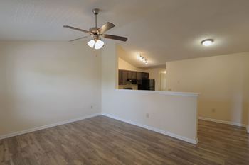 Vaulted ceilings in living spaces