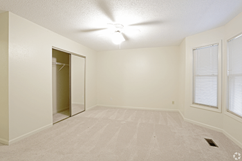 Spacious closets