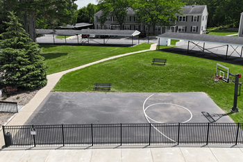 Half-court basketball