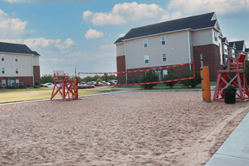 Volleyball court