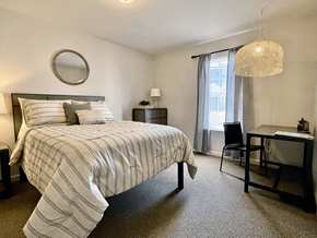 San Angelo apartment for rent - bedroom with window and space for a desk