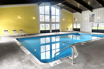 Indoor pool with smart access