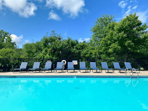 Norton Shores apartment for rent - Shoreline landing apartment pool and lounge
