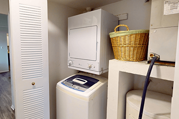 Washer/dryer in home