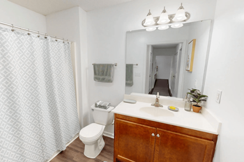 Well-lit vanities