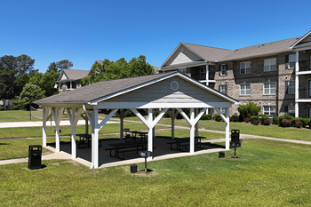 Shaded picnic areas