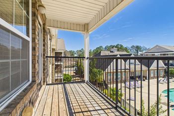 Private balcony spaces