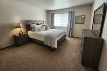 Plush carpeting