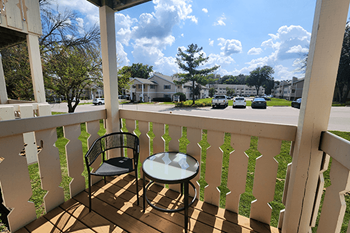 Private patios