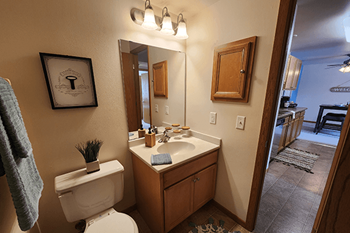 Well-lit vanities