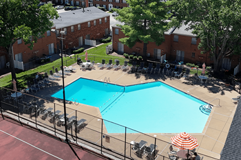 Sparkling pool