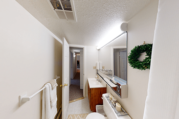 Well-lit vanities