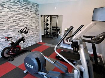 Modern fitness center