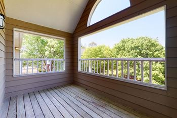Private balcony