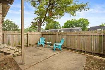 Walk out enclosed patios