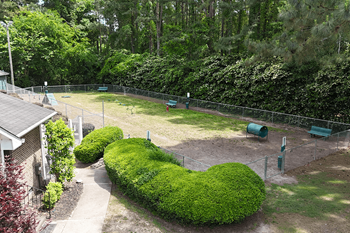 Dog park and pet friendly community