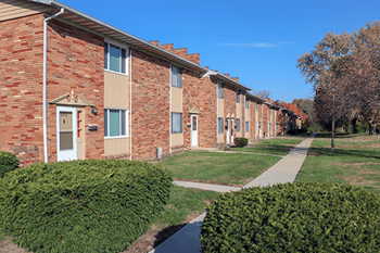 Maintained landscaping