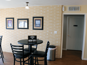 Decatur apartment for rent - A cafe with a sign that says