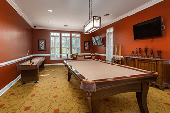 Clubhouse with game room