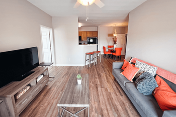 Hardwood-style flooring