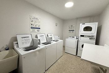 Accessible laundry in each building