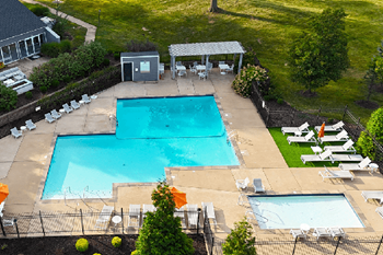 Resort-style outdoor pool