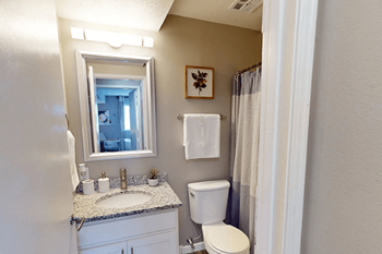 Well-lit vanities