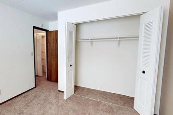 Spacious closets