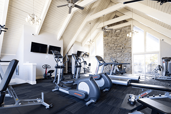 Upgraded fitness center