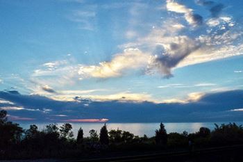 Right next to lake michigan!