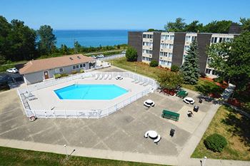 Sparkling pool