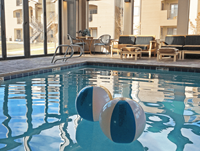 Minot apartment for rent - indoor pool at apartment complex