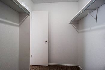 Large walk-in closets