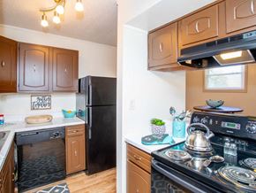 Bloomington apartment for rent - kitchen at Arbors of Eastland apartments