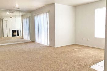 Carpeted floors