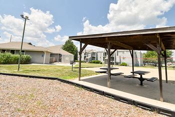 Picnic area w/ bbq grills