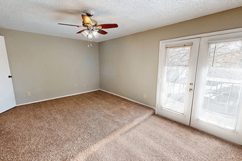 Carpeted floors
