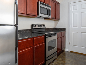 Lubbock apartment for rent - kitchen at The Dominion Apartments