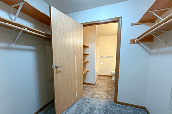 Large walk-in closets