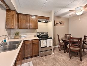 Waukegan apartment for rent - Apartment Kitchen with Appliances