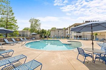 Two sparkling pools and sun decks