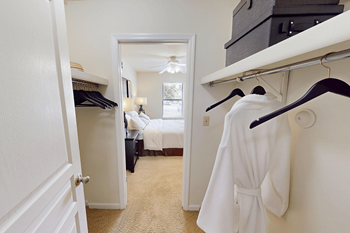Oversized closet space
