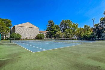 Two tennis courts