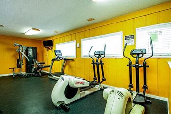 24-Hour fitness center with free weights